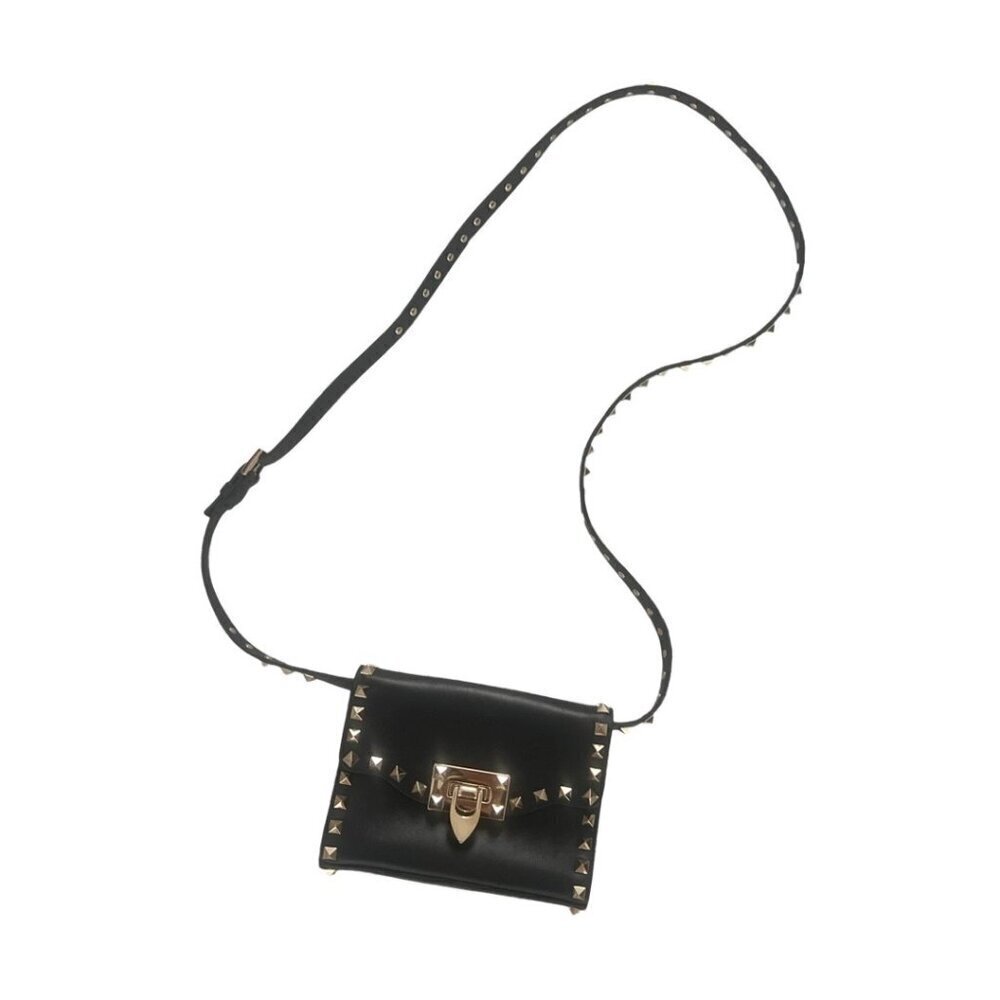 Valentino Garavani Rockstud black crossbody handbag